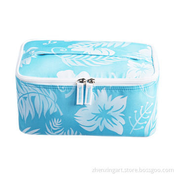 Cosmetic Bag with a Carrying Handle